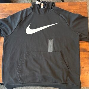 Nike Black Pullover with White Swoosh